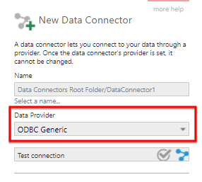 Connect using an existing system DSN